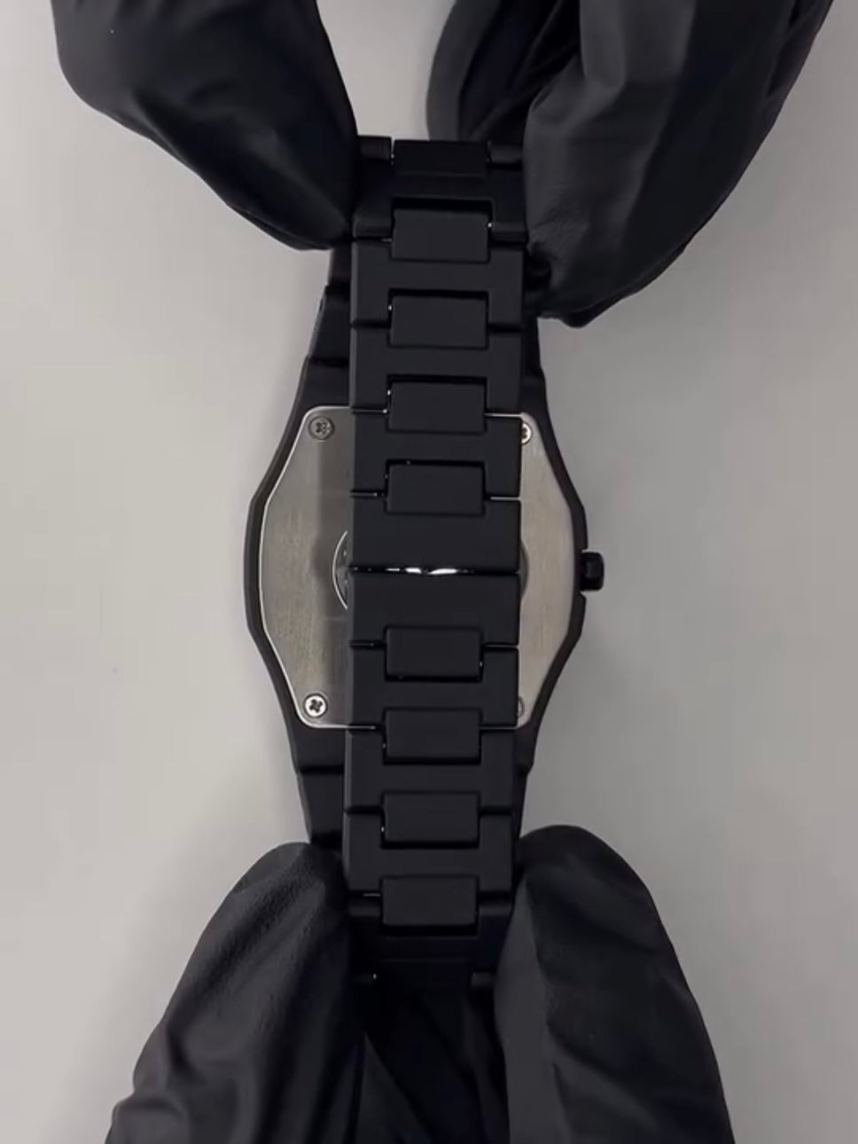 Black Arabic Watch – Carbon Fibre Edition