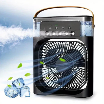 Mini USB Mist Fan – Portable Water Spray Cooler for Office, Kitchen, Home, and Travel