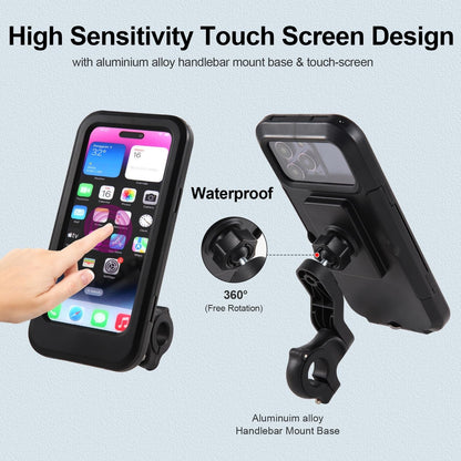 Waterproof Magnetic Bicycle Mobile Phone Holder – 360° Rotation